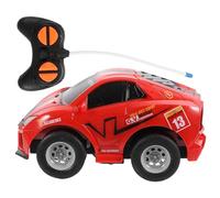 Toddmomy Auto Telecomandata Piccola per Veicolo Robusto e Compatto Stimola Coordinazione e Fantasia Giocattolo Resistente per Uso Esterno Regalo per Bimbi e Bimbe