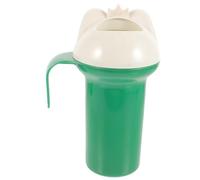 Toddmomy Bicchiere da Bagno a Forma di Verde in Eva, per Risciacquo Shampoo e Annaffiatura Fiori, per Giochi al Mare in Piscina