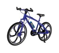 Toddmomy Bicicletta Da Dito Portatile Blu Per Allenamento Dita e Coordinazione, Giocattolo Pratico Per Feste Di Compleanno e Bomboniere, Design Realistico, Per Casa, Scuola e Ufficio