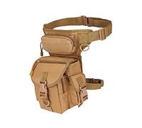 Toddmomy Borsa Per Le Gambe Impermeabili Borsa Da Gamba Impermeabile All'aperto Coscia Per Gamba Coscia Anca Multifunzione Semplice Marrone Escursionismo Cachi Panno Oxford