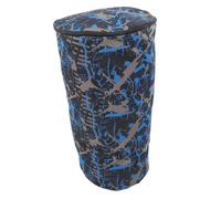 Toddmomy Borsa per Tamburo Africano Camo Blu Zaino Compatto in Tessuto Oxford Spesso Resistente Spallacci in Durevoli Design Ergonomico per Trasporto Comodo e Versatile per Accessori