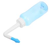 Toddmomy Bottiglia per Lavaggio Nasale Manuale 300Ml Valvola, Kit per Risciacquo dei Seni Paranasali per Adulti, Irrigatore Nasale Portatile per Pulizia Naso e Alleviamento Allergie