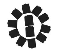 Toddmomy Buste Porta CD in Carta Nera 12 Pezzi, Custodie Protettive per CD e Dvd, Busta Interna per Archiviazione Documenti, Organizer Multifunzionale per Biglietti e Raccolte