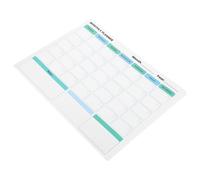 Toddmomy Calendario Autoadesivo Mensile in Pvc Cancellabile Riutilizzabile, Facile da Installare, la Pianificazione dei Pasti la Gestione Familiare su Frigorifero