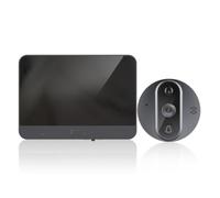 Toddmomy Campanello Smart con Spioncino Digitale Metallo 720p Videocitofono con Movimento e Chiamata Video per Sicurezza Domestica