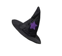 Toddmomy Cappello da Strega per Gatti Nero, Accessorio Raffinato e Semplice per Costume di Halloween e Feste per Animali Domestici