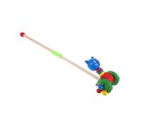 Toddmomy Carrozzina Legno per Design Animale Gioco Multifunzionale per Apprendimento e Camminata Sicura Dei Piccoli