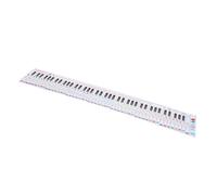 Toddmomy Carta per Pianoforte 88 Tasti Portatile per Didattica e Miglioramento Efficienza Apprendimento Design a Scala Chiave per Principianti e Insegnanti