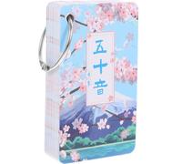 Toddmomy Carte Didattiche Giapponesi con Sillabario e Pronuncia Carte di Apprendimento per Principianti Font Chiaro e Angoli Sicuri Metodo Facile per Imparare Giapponese Zero Base