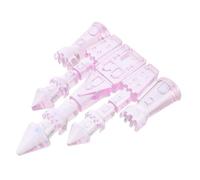 Toddmomy Castello Colorato Per Bambine Gioco Interattivo Per Principesse Con Design Educativo Per Sviluppare Creatività e Giocattolo Per Attività Fai Te e Cacce Al