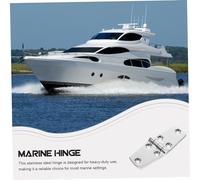 Toddmomy Cerniera per Boccaporto in Inossidabile Heavy Duty Resistente per Barche Yacht e Facile Installazione e Funzionamento Fluido