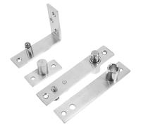 Toddmomy Cerniere Invisibili per Porte e Armadi in Acciaio Inox Cerniere Pivot Pesanti con Albero Rotante Meccanismo Nascosto Antiruggine per Porte Interne Kit Completo Resistente e