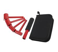 Toddmomy Chiave Regolabile per Cerniere Porte 14-25mm in Acciaio con Custodia in Tela, Compatibile con Misure, per Riparazioni Residenziali Rapide ed Efficienti