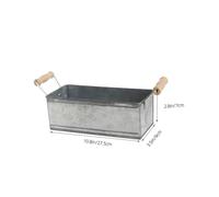 Toddmomy Contenitore in Vintage Piccolo con Piante e Francese Cestino Decorativo Retro per Secchi e Freschi Resistente e Versatile e