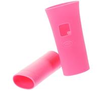 Toddmomy Copertura Completa in Silicone Rosa per Microfono Bbs U-666B, Protezione Antiscivolo e Anti-Caduta, Accessorio per Microfoni su Palchi e Ktv