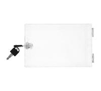 Toddmomy Copertura Termostato Trasparente con Chiave Protezione Parete Facile Installazione Compatibile con Termostati Smart Custodia Protettiva Regolatore Temperatura