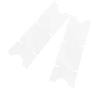 Toddmomy Coperture per Pedivelle per Bici da Strada e Mountain Bike, Manicotti Protettivi Trasparenti in TPU Antiurto, Installazione Senza Attrezzi, Protezione Braccio Manovella