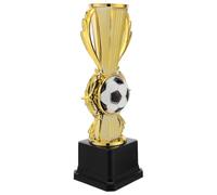 Toddmomy Coppa di Calcio in Plastica Leggera Piccolo Premio Partecipazione per Competizioni Scolastiche Coppa Oro per Festa e Ricordo Sportivo