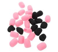 Toddmomy Copri Microfono in Schiuma per Cuffie 30 Pezzi Protezione Mic e Facile Installazione per Microfoni Headset in Colore Assortito per Public Speaking e Canto