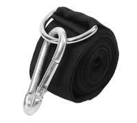 Toddmomy Corda oscillante legata Swing del Giardino Oscillazione Swing di Alberi all'aperto Famina Corda per Appendere l'altalena Corda di Estensione Ganci per funi sospese Nylon Nero