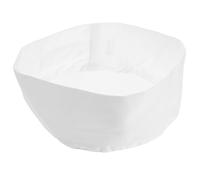 Toddmomy Cuffia da Cuoco in Cotone Bianca Regolabile con Rete Superiore | Design Moderno Giapponese e Coreano, per Chef e Pasticceri, Uso Catering ed Eventi di Servizio
