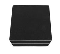 Toddmomy Cuscinetti Isolanti Acustici in Poliuretano Nero per Apparecchi Audio e Supporti, Leggeri e Assorbimento degli Urti, per Uso Domestico Sotto Qualsiasi Dispositivo Audio
