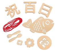 Toddmomy Decorativo in Legno per Foto Milestone Giorni Cartoncini Commemorativi Compatti e Sicuri per Regalo Originale per Genitori Alle Prime e Album Ricordi