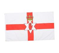 Toddmomy Decorazione Bandiera Irlandese Bandiera Nazionale Del Nord Per Decorazione Bandiera Ricamata Irlanda Bandiera Nazionale Vivaci Decorazione Bandiera Nazionale