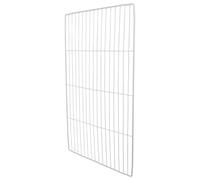Toddmomy Divisorio per ripiani del congelatore: pannello a griglia in filo di ferro da 45x28 cm per congelatori a pozzetto e verticali, organizer multi-scomparto per ghiaccioli e alimenti.