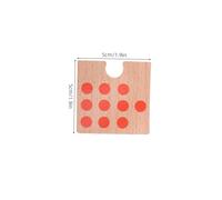 Toddmomy Educativo Montessori per Puzzle Numerico per Apprendimento Precoce Aiuto Didattico per Asilo e Cognitivo Contare