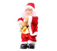 Toddmomy Elettrico Natale con Canto e Decorazione Natalizia per Musicale da Tavolo Senza Batterie Adatto per Feste Natale e Capodanno