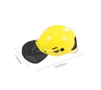 Toddmomy Elmetto da in Plastica e Cappello Cosplay Vigile del per Feste e Halloween Accessorio Costume Decorativo per Adulti
