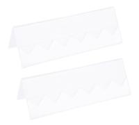 Toddmomy Espositore da Tavolo per Monete in Acrilico Trasparente, Supporto Porta Monete da Collezione Robusto e Stabile, Set 2 Pezzi per Esposizioni Domestiche e Ufficio