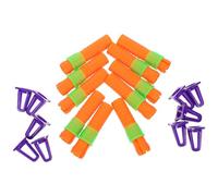 Toddmomy Estensore per Pastelli a Olio a Cera 10 Pezzi Supporto Regolabile, Porta Pastelli Ergonomico in Plastica per Artisti e Accessori Disegno