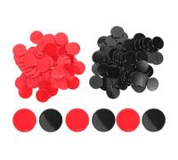 Toddmomy Fiches del Bingo Rotondi Colore Assortito 200 in Plastica 19mm Gettoni di Plastica per Semplificare Conteggio Punti da Tavolo