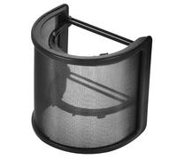 Toddmomy Filtro Anti-pop per Microfono Mano in Metallo Forma di U Schermo Antivento Portatile per Registrazione Streaming e Riconoscimento Vocale Copertura Parabrezza Mic Resistente