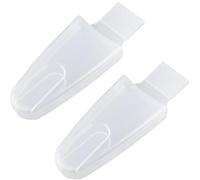 Toddmomy Forbici da Potatura Custodia Plastica Trasparente 2 Pezzi Valigetta Leggera per Giardinieri e Parrucchieri Uso Esterno Organizzazione Attrezzi