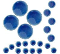 Toddmomy Frammenti Mosaico Ceramici Irregolari Blu per Fai da Te | Materiale per Vasi e Cornici, Adatto a Centri Commerciali e Locali, Pratico e Robusto