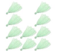 Toddmomy Galleggiante per Deposizione Uova Pesci 10 Pezzi, Nascondiglio e Rifugio per Gamberetti, Accessorio Versatile per Acquari D’allevamento Verde Chiaro