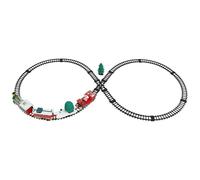 Toddmomy Giocattolo del Treno di Natale Elettrico per Set Decorativo Creativo Colori Vivaci per Scrivania e Casa Miglioramento Coordinazione Mano-Cervello