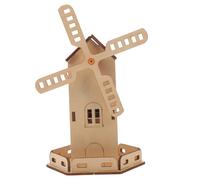 Toddmomy Giocattolo Solare Kit DIY Mulino Vento in per Scuola Elementare Esperimenti Scientifici per Ragazzi e Ragazze Stimola Creatività e Capacità Osservative
