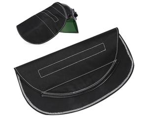 Toddmomy Helmet Cover Nero per Protezione del Collo della Parte Posteriore, Accessorio per Saldatura per Officine e Professionisti Esperti