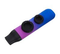 Toddmomy Kazoo Musicale Doppio con Controllo Toni Alti e Bassi Sicuro e Portatile Strumento Graduato per Ragazzi Design Sfumato Blu Principianti e Divertimento Familiare
