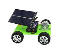 Toddmomy Kit Assemblaggio Auto Elettrica Solare Diy Per Educativo Per Sviluppo Delle Competenze e La Tecnologia
