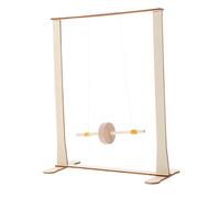 Toddmomy Kit Educativo in Legno Maxwell con Ruota per Esperimenti di Fisica Apprendimento Stem per Aiuto Didattico per Gravità e Principi Fisici