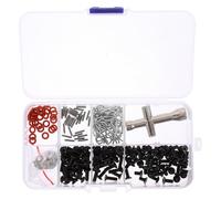 Toddmomy Kit Viti per Auto Rc 240 Pezzi Elementi di Fissaggio Hardware Assortiti Set di Parti Rc Compatto e Portatile per Riparazioni Interno ed Esterne di Carrozzeria Auto e Camion
