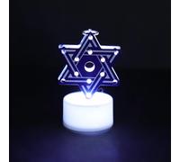 Toddmomy Lampada a Candela a LED Bianca senza Fiamma in Ferro Decorazione a LED per Festa Religiosa e Notte Santa Luce Elettronica Riutilizzabile per Matrimonio e Natale Centrotavola