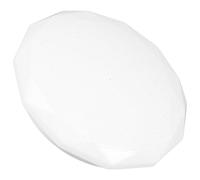 Toddmomy Lampada da Soffitto con Paralume Rotondo in Plastica Resistente Copertura Plafoniera Contemporanea per Camera da Letto e Soggiorno Diffusore Luce Uniforme e Facile da Pulire Base