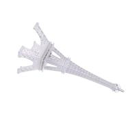 Toddmomy Lampada Notturna Torre Eiffel in Acrilico LED Colorati Rotanti | Luce Notturna da Scrivania, Effetto Lampeggiante a Basso Consumo, Adatta per Feste e Centrotavola