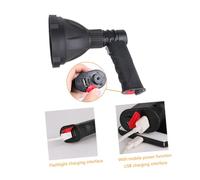 Toddmomy Lampada Spot LED Portatile Ricaricabile con Supporto Modalità Regolabili Faro per Campeggio e Caccia